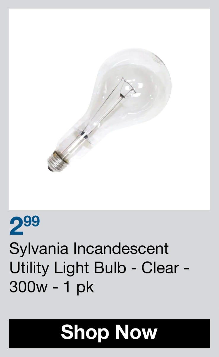 sylvania light bulb