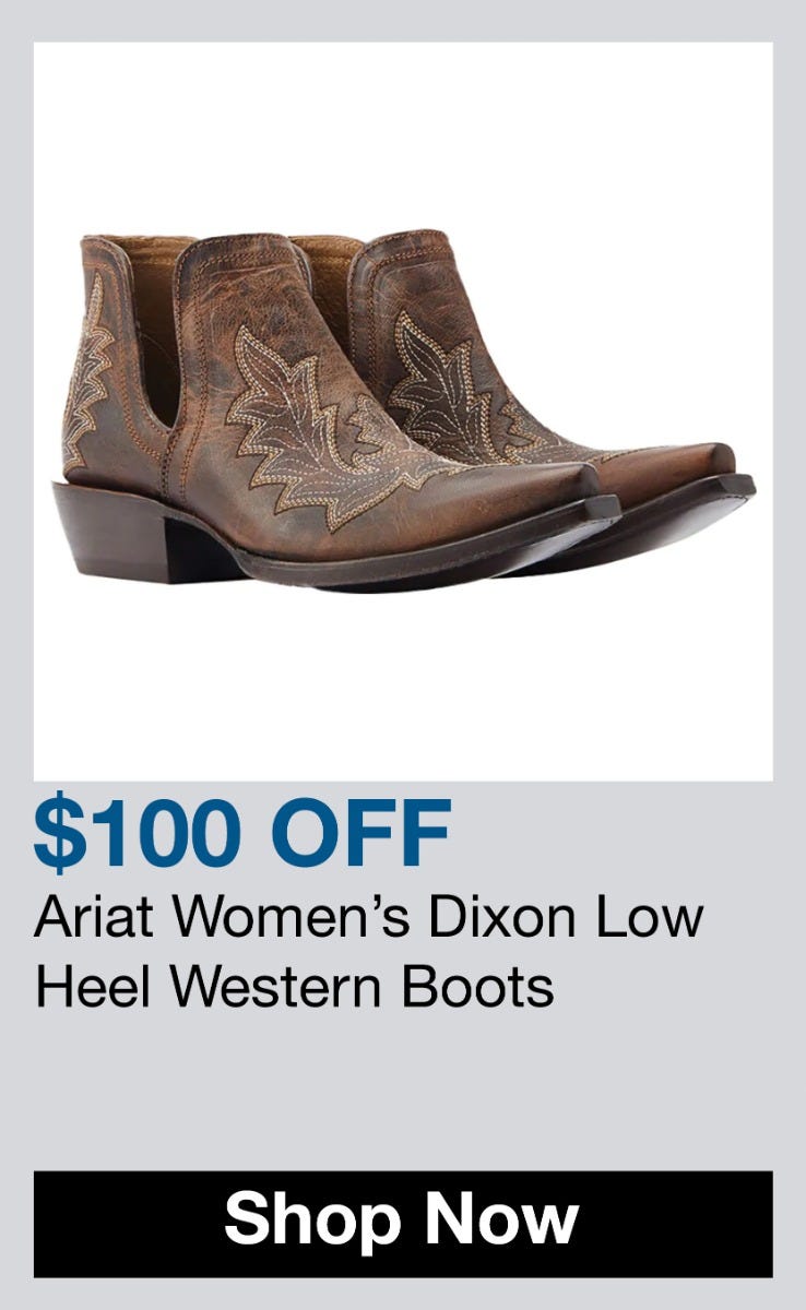 ariat womens dixon boot