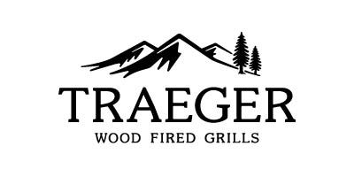 Traeger logo. Click to shop Traeger.