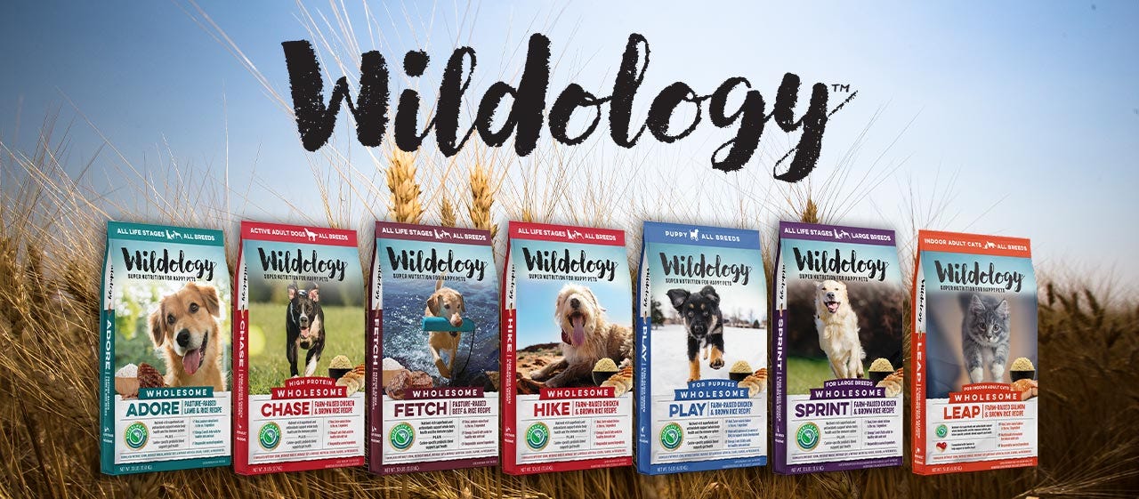 Wildology Super Nutrition for Happy Pets- Premium Dog & Cat Food