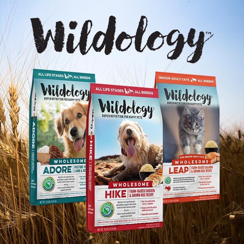 Wildology Super Nutrition for Happy Pets- Premium Dog & Cat Food